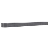 Vidaxx plantekasse 620x80x36 cm galvaniseret stål antracit