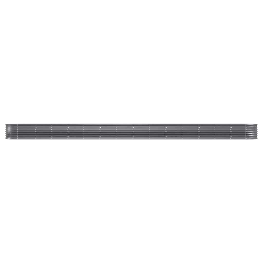 Vidaxx plantekasse 620x80x36 cm galvaniseret stål antracit
