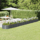 Vidaxx plantekasse 620x80x36 cm galvaniseret stål antracit