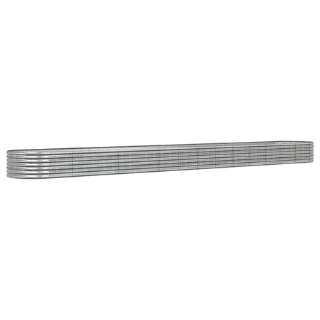 Vidaxx plantekasse 620x80x36 cm galvaniseret stål sølvfarvet