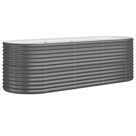 Vidaxx plantekasse 224x80x68 cm galvaniseret stål antracit