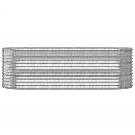 Vidaxx plantekasse 224x80x68 cm galvaniseret stål sølvfarvet