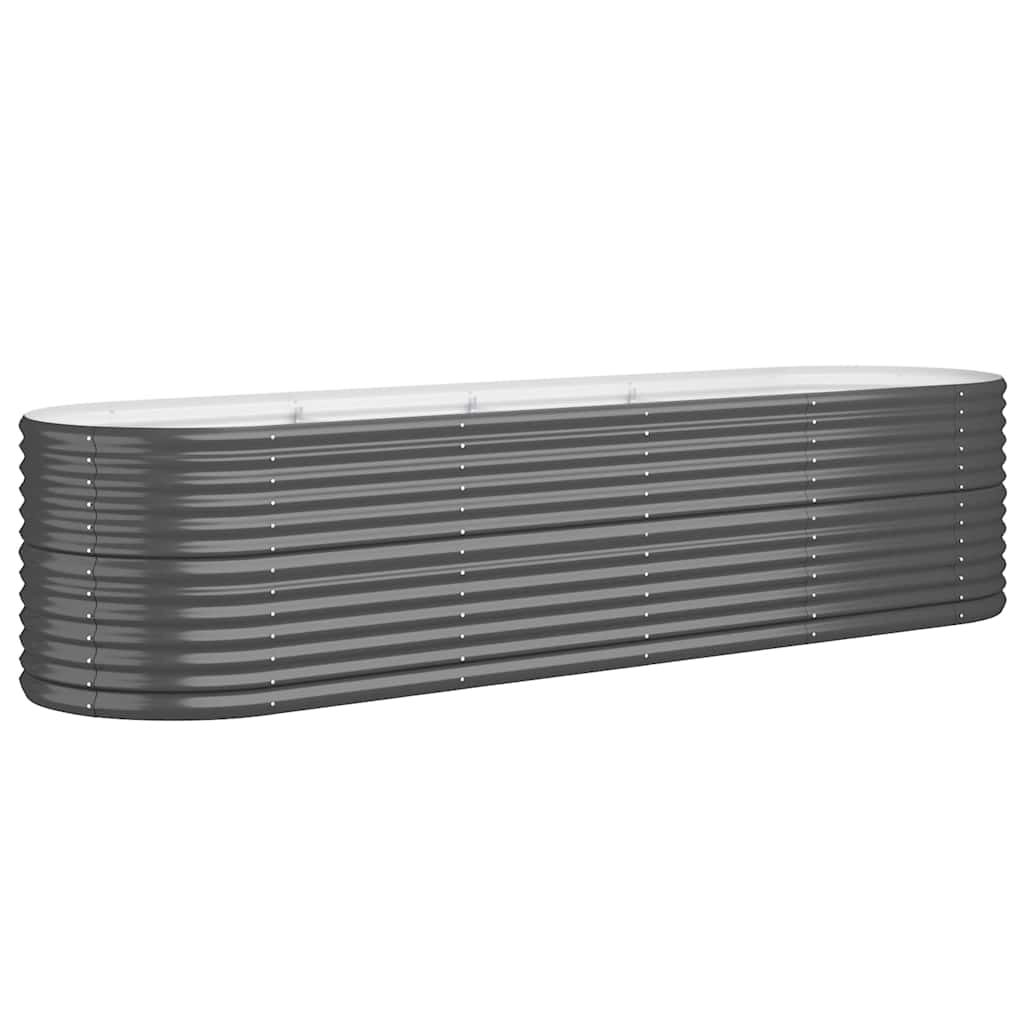 Vidaxx plantekasse 296x80x68 cm galvaniseret stål antracit