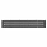 Vidaxx plantekasse 368x80x68 cm galvaniseret stål antracit
