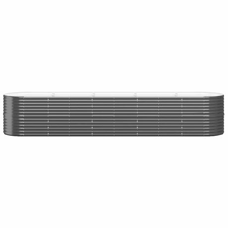 Vidaxx plantekasse 368x80x68 cm galvaniseret stål antracit