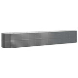Vidaxx plantekasse 440x80x68 cm galvaniseret stål antracit
