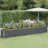 Vidaxx plantekasse 440x80x68 cm galvaniseret stål antracit