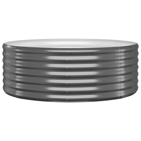 Vidaxx plantekasse 100x100x36 cm galvaniseret stål antracit