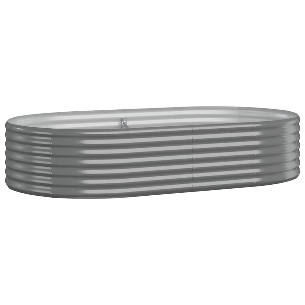 Vidaxx plantekasse 175x100x36 cm galvaniseret stålgrå
