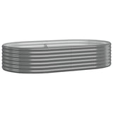 Vidaxx plantekasse 175x100x36 cm galvaniseret stålgrå