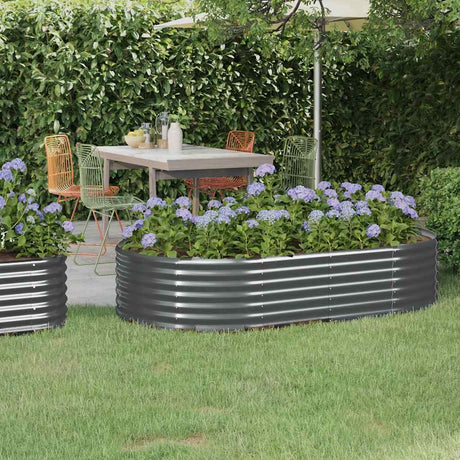 Vidaxx plantekasse 175x100x36 cm galvaniseret stål antracit