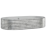 Vidaxx plantekasse 175x100x36 cm galvaniseret stål sølvfarvet