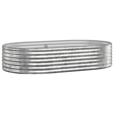 Vidaxx plantekasse 175x100x36 cm galvaniseret stål sølvfarvet