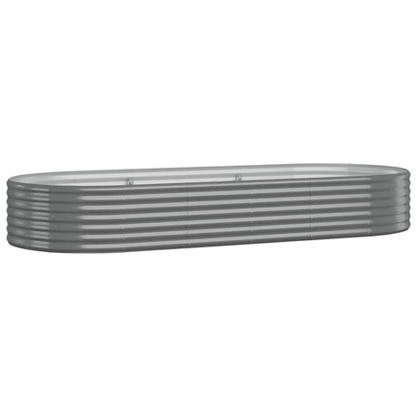 Vidaxx plantekasse 249x100x36 cm galvaniseret stålgrå