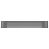Vidaxx plantekasse 249x100x36 cm galvaniseret stålgrå