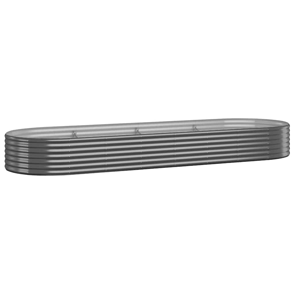 Vidaxx plantekasse 322x100x36 cm galvaniseret stål antracit