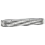 Vidaxx plantekasse 322x100x36 cm galvaniseret stål sølvfarvet