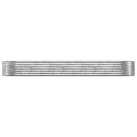 Vidaxx plantekasse 322x100x36 cm galvaniseret stål sølvfarvet
