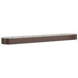 Vidaxx plantekasse 544x100x36 cm galvaniseret stål brun