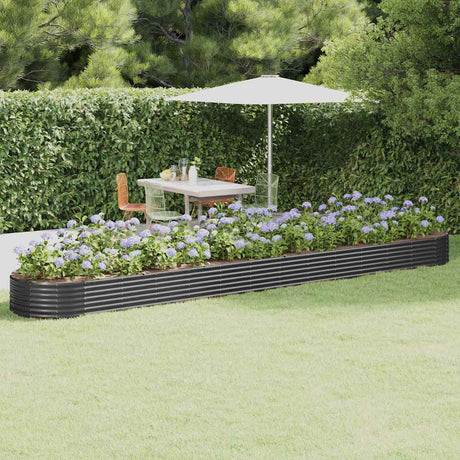 Vidaxx plantekasse 544x100x36 cm galvaniseret stål antracit