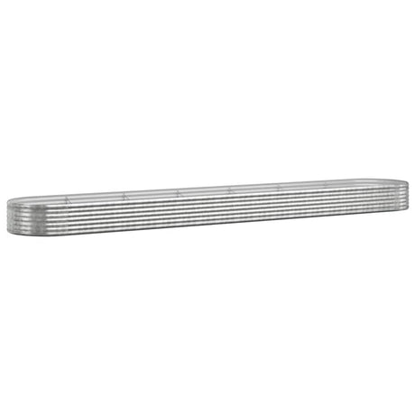 Vidaxx plantekasse 544x100x36 cm galvaniseret stål sølvfarvet