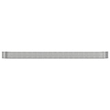 Vidaxx plantekasse 544x100x36 cm galvaniseret stål sølvfarvet