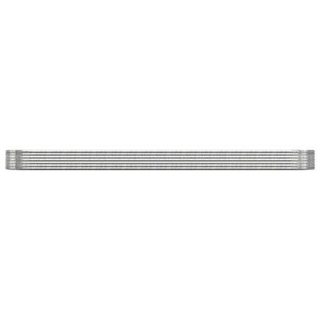 Vidaxx plantekasse 544x100x36 cm galvaniseret stål sølvfarvet