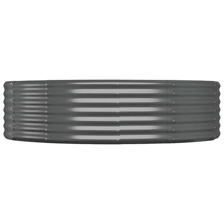 Vidaxx plantekasse 140x140x36 cm galvaniseret stål antracit
