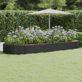 Vidaxx plantekasse 373x140x36 cm galvaniseret stål antracit