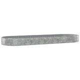 Vidaxx plantekasse 450x140x36 cm galvaniseret stål sølvfarvet