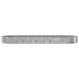 Vidaxx plantekasse 450x140x36 cm galvaniseret stål sølvfarvet