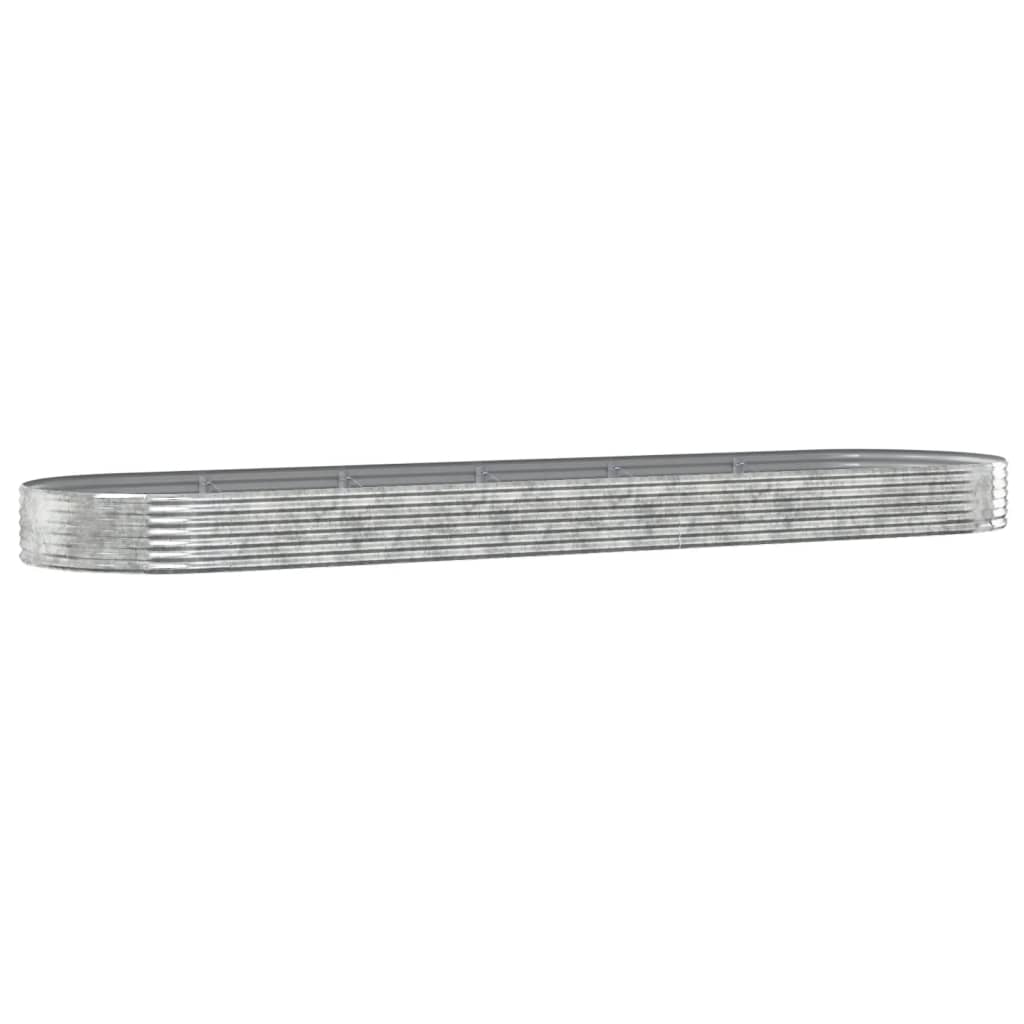 Vidaxx plantekasse 523x140x36 cm galvaniseret stål sølvfarvet