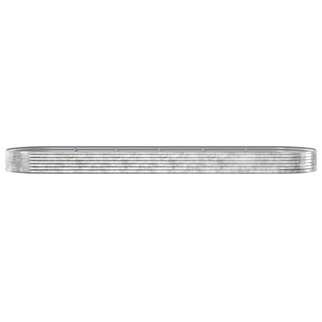 Vidaxx plantekasse 523x140x36 cm galvaniseret stål sølvfarvet