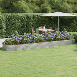 Vidaxx plantekasse 523x140x36 cm galvaniseret stål sølvfarvet