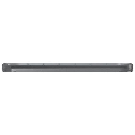 Vidaxx plantekasse 600x140x36 cm galvaniseret stålgrå