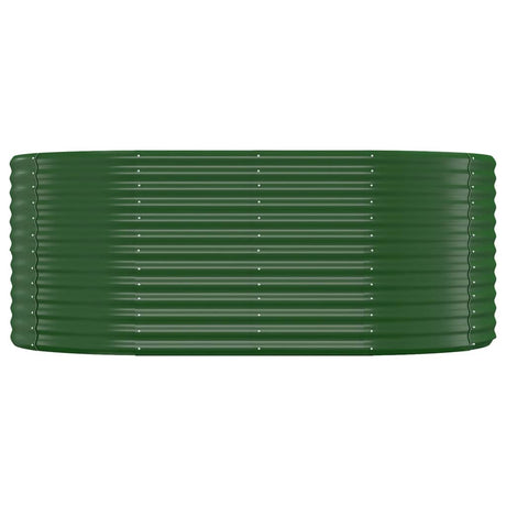 Vidaxx plantekasse 175x100x68 cm galvaniseret stålgrøn