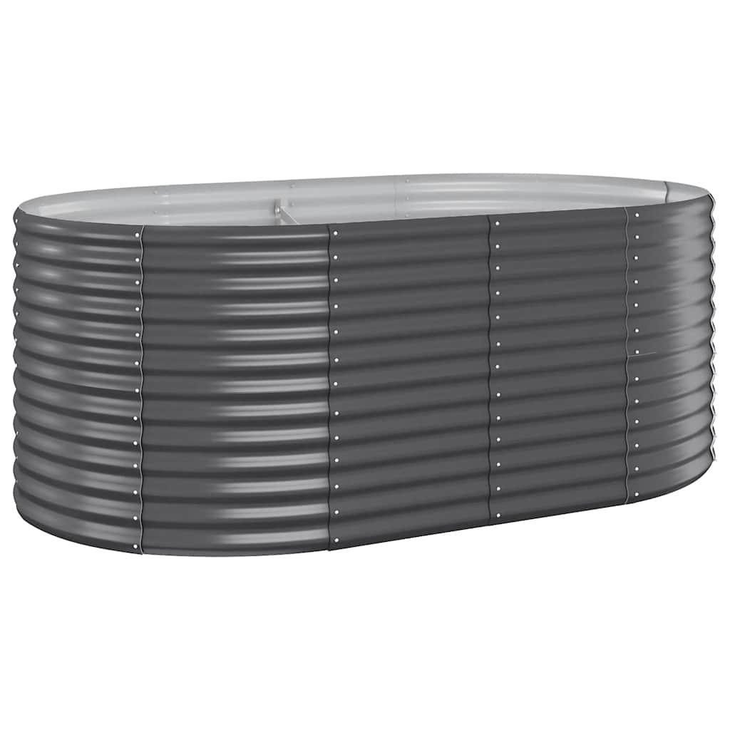 Vidaxx plantekasse 175x100x68 cm galvaniseret stål antracit