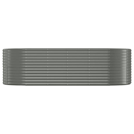 Vidaxx plantekasse 249x100x68 cm galvaniseret stålgrå