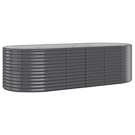 Vidaxx plantekasse 249x100x68 cm galvaniseret stål antracit