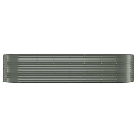 Vidaxx plantekasse 322x100x68 cm galvaniseret stålgrå