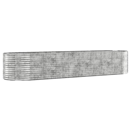 Vidaxx plantekasse 396x100x68 cm galvaniseret stål sølvfarvet