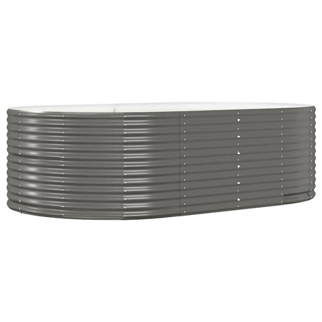 Vidaxx plantekasse 212x140x68 cm galvaniseret stålgrå