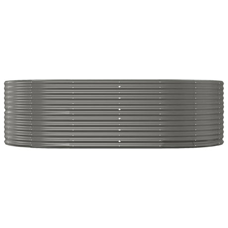 Vidaxx plantekasse 212x140x68 cm galvaniseret stålgrå