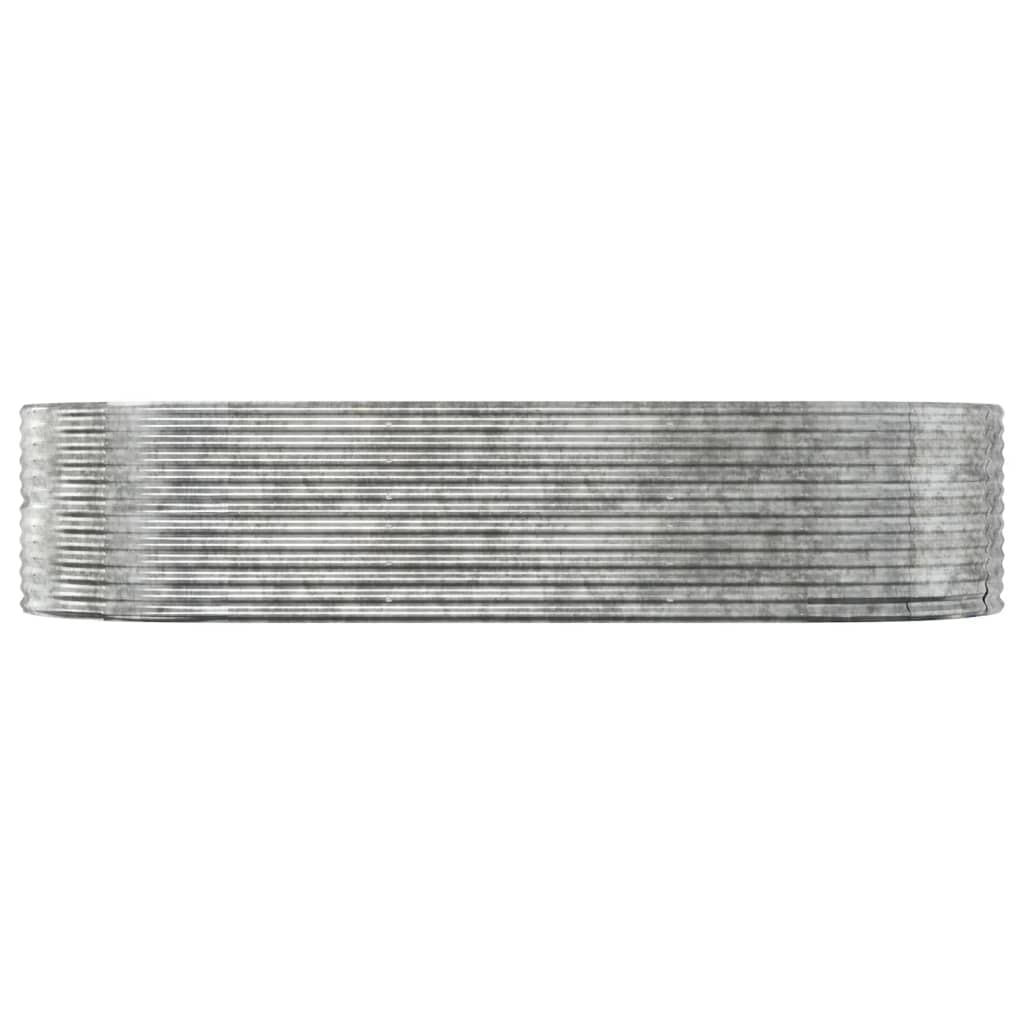 Vidaxx plantekasse 291x140x68 cm galvaniseret stål sølvfarvet