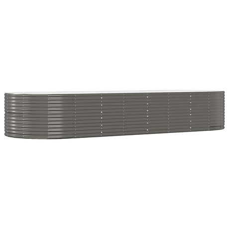 Vidaxx plantekasse 367x140x68 cm galvaniseret stålgrå