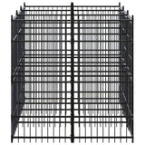 Vidaxl Dog Kennel 5,53 m² stål