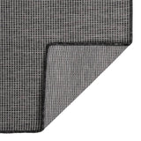Vidaxl uden for tæppet fladt vævet 80x150 cm grå
