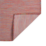 Vidaxl uden for tæppet fladt vævet 160x230 cm rød