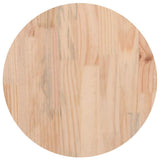Vidaxl tafelblad ø40x2,5 cm massief grenenhout
