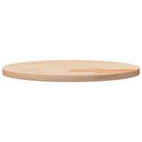 Vidaxl tafelblad ø60x2,5 cm massief grenenhout